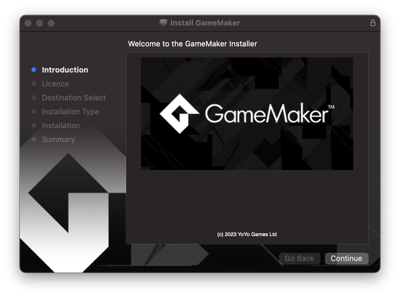 Installing GameMaker – GameMaker Help Centre