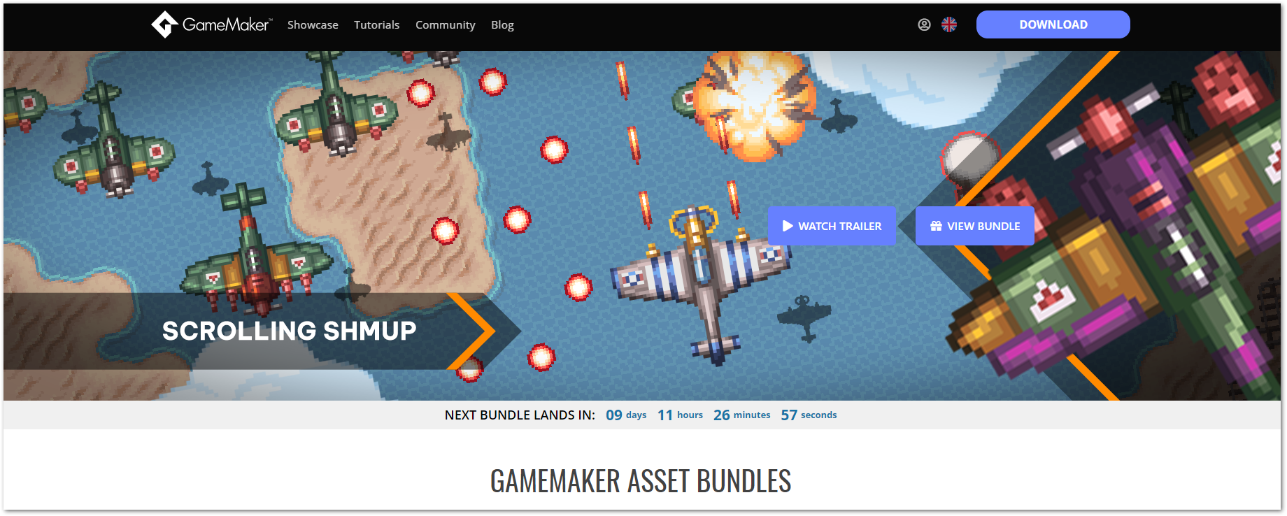 Download GameMaker Asset Bundles for Free